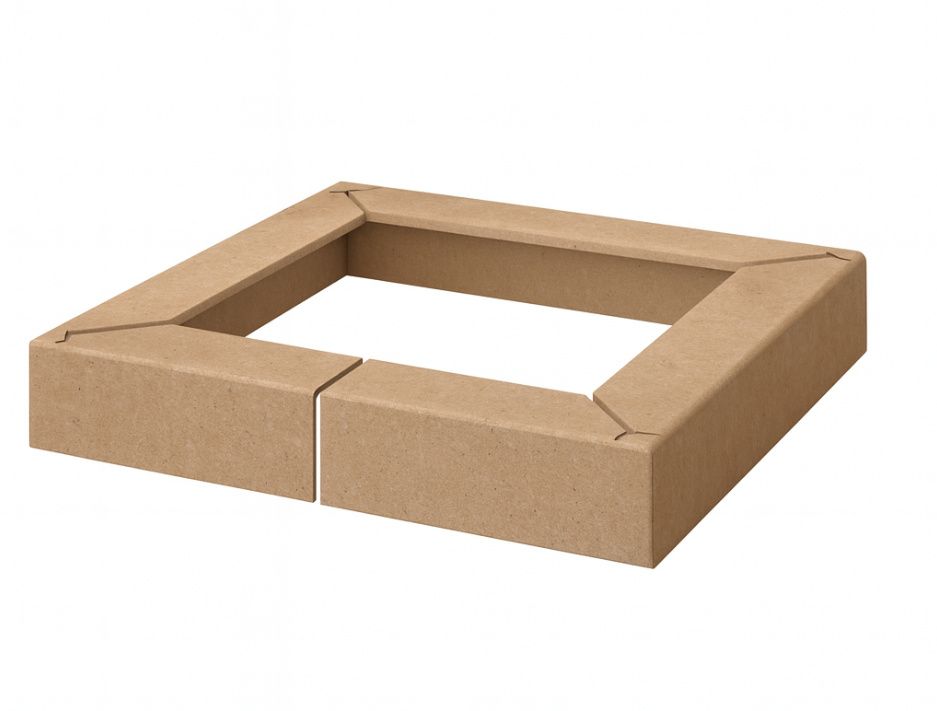 Cantoneira de quadro para proteção perimetral